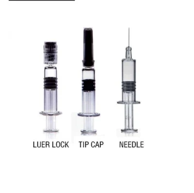 유리 주사기 1ml 프리필드 주사기 2ml 유리 프리필드 주사기 2ml