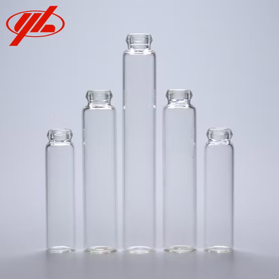 관형 유리 바이알 작은 유리 병 1ml