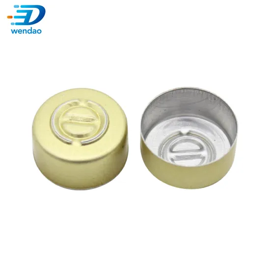 주문을 받아서 만들어진 약용 알루미늄 플라스틱 플립은 약병 뚜껑을 떼어냅니다